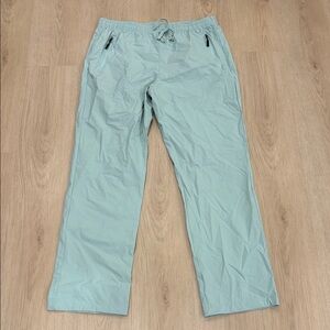 Pudolla Light Blue Drawstring Pants